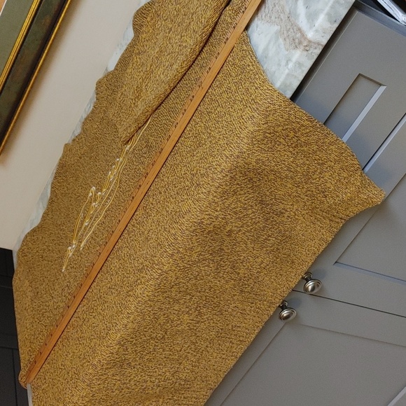 Vintage Davoucci Men's Mustard Signature Crew Neck Sweater XL - Picture 14 of 16